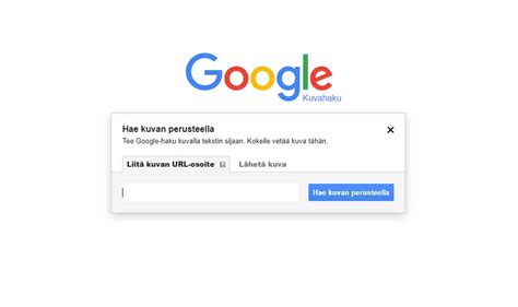 hae kuvalla|Kuvalla hakeminen Googlesta